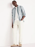 Classic Fit Linen-Blend Shirt