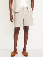Crepe Workwear Shorts -- 7-inch inseam