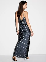 The Occasion by Old Navy Satin Cowl Maxi Dress