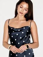 The Occasion by Old Navy Satin Cowl Maxi Dress