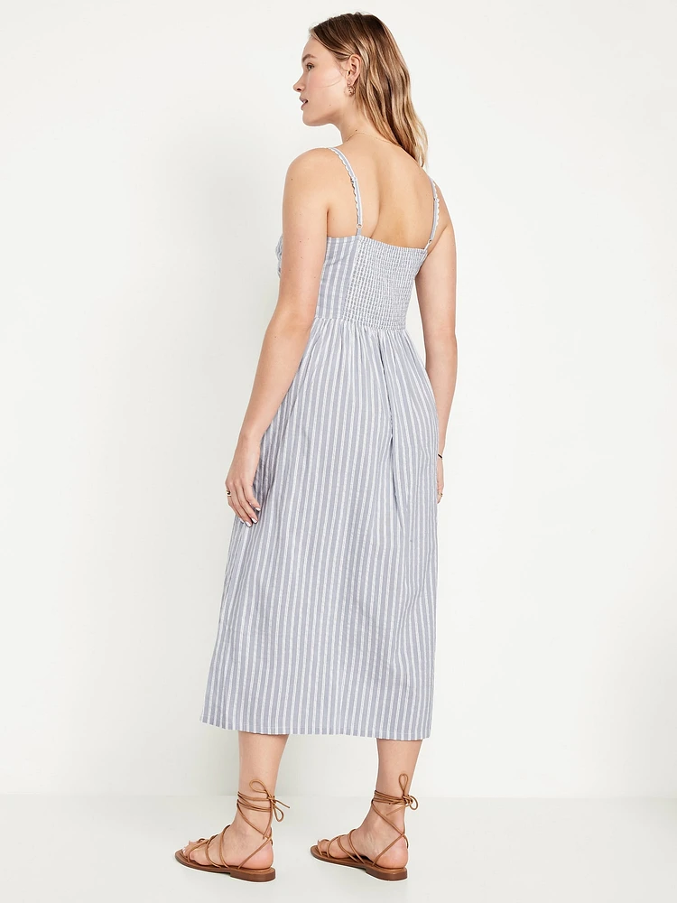 Fit & Flare Midi Dress