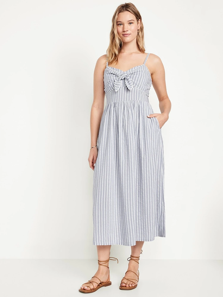 Fit & Flare Midi Dress