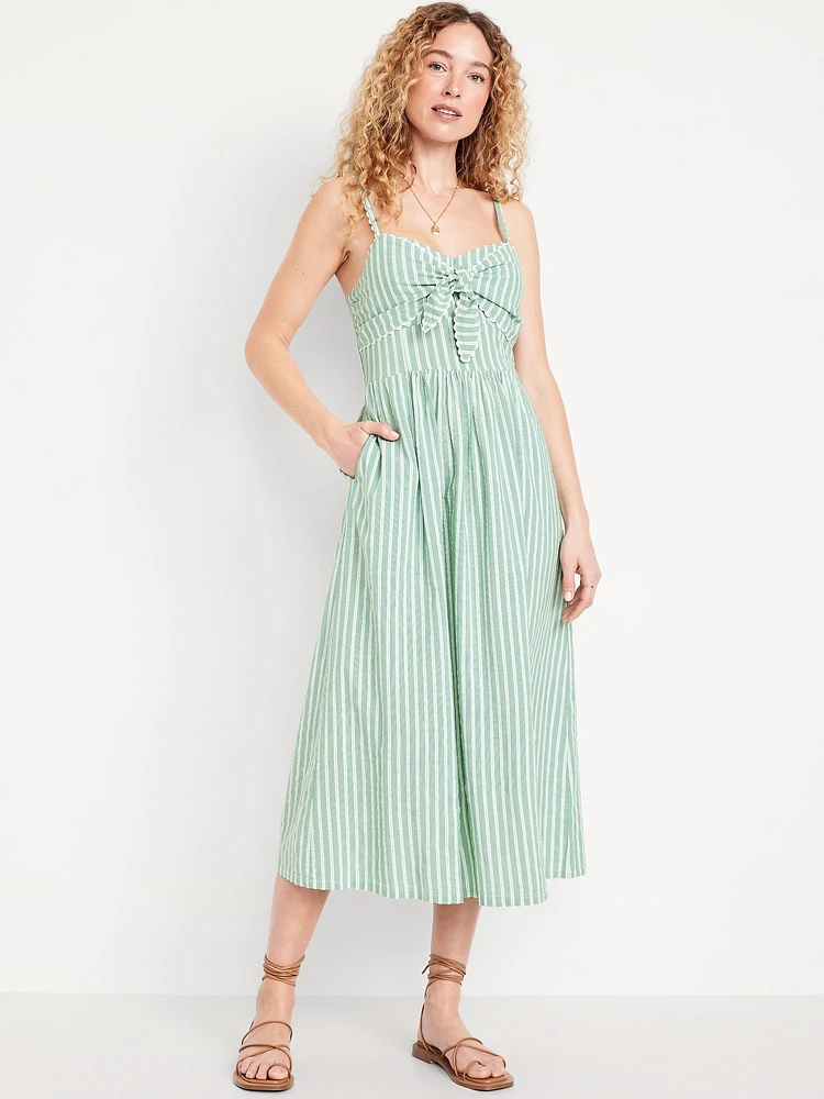 Fit & Flare Midi Dress