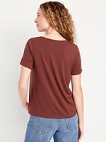 Luxe V-Neck T-Shirt