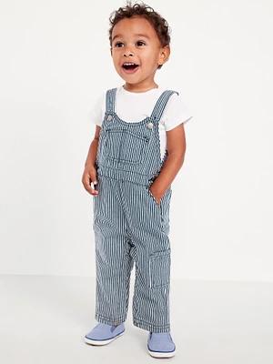 Printed Carpenter Twill Overalls for Baby