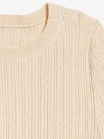 Textured Bouclé T-Shirt