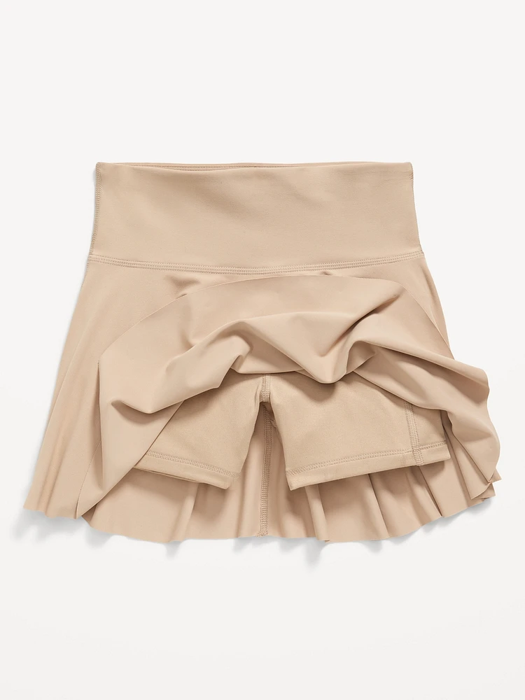 High-Waisted PowerSoft Skort for Girls