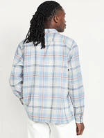 Lightweight Plaid Pocket Shirt
