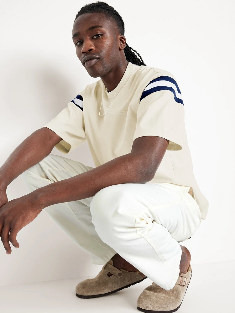 Heavyweight Football-Style T-Shirt