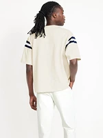 Heavyweight Football-Style T-Shirt