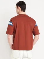 Heavyweight Football-Style T-Shirt
