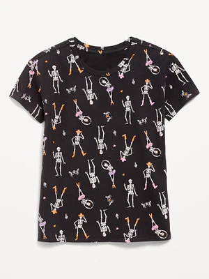 Printed Softest Short-Sleeve T-Shirt for Girls