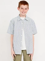 Short-Sleeve Oxford Shirt for Boys