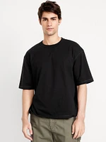 Garment-Dyed Cropped T-Shirt