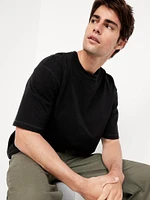 Garment-Dyed Cropped T-Shirt