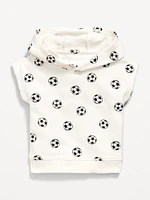 Printed Dolman-Sleeve French Terry Pullover Hoodie for Baby