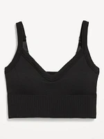 Light Support Fluid Seamless Longline Sports Bra