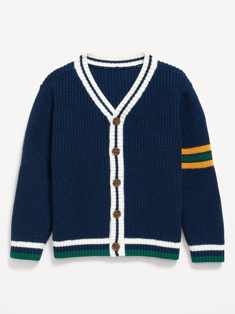 Oversized Cardigan Sweater for Toddler Boys