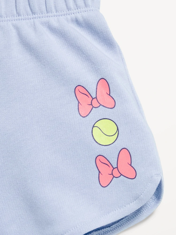 Disney© French-Terry Graphic Sweatshirt and Shorts Set for Toddler Girls