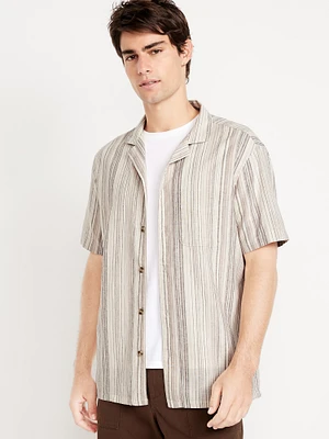 Short-Sleeve Camp Shirt