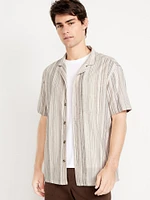 Short-Sleeve Camp Shirt
