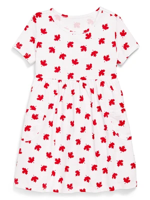 Short-Sleeve Dress for Toddler Girls