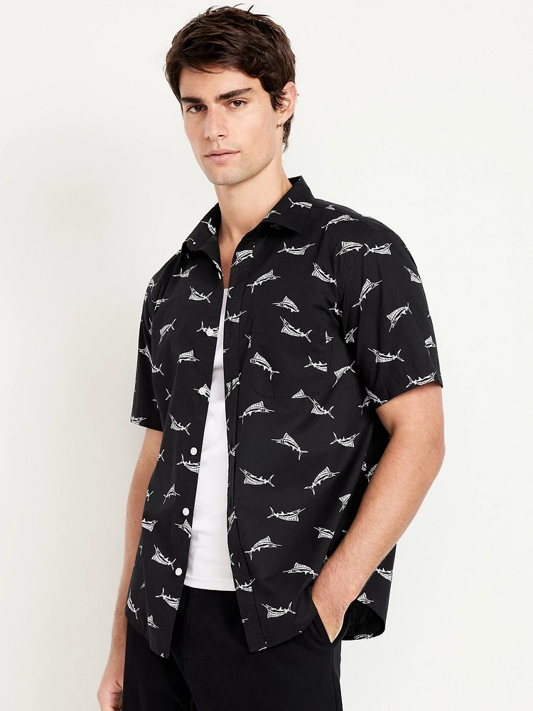 Classic Fit Everyday Poplin Shirt