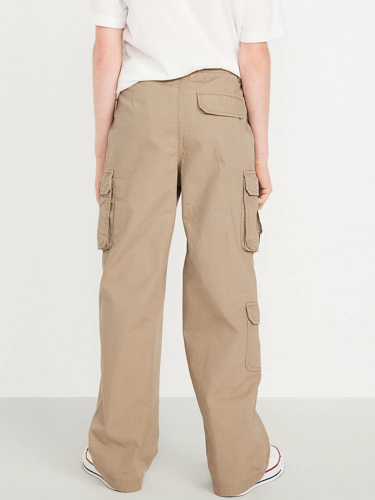 Baggy Cargo Ripstop Pants for Boys