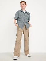 Baggy Cargo Ripstop Pants for Boys