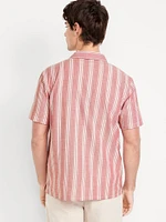 Short-Sleeve Camp Shirt