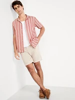 Short-Sleeve Camp Shirt
