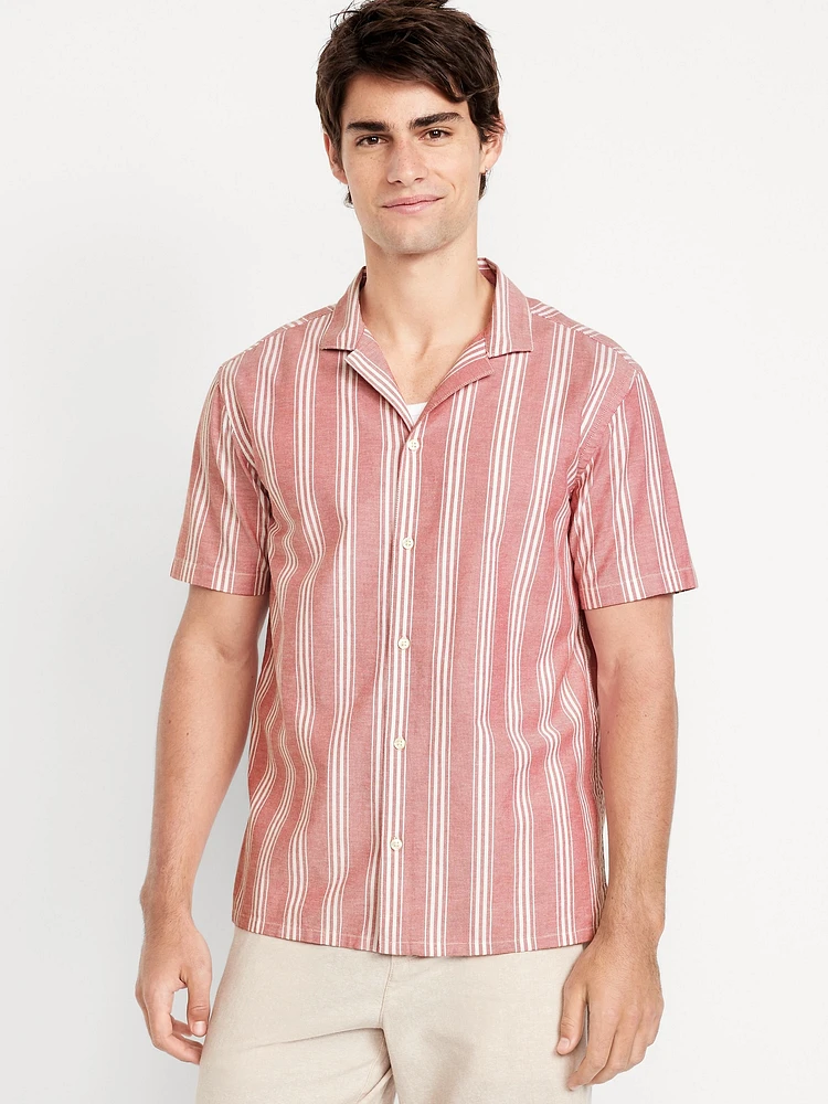 Short-Sleeve Camp Shirt