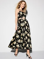 The Occasion by Old Navy High-Waisted Taffeta Midi Skirt