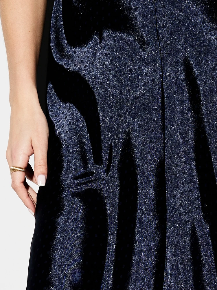 The Occasion by Old Navy Flutter-Sleeve Satin Maxi Dress