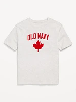 Short-Sleeve Canada Logo-Graphic T-Shirt for Boys