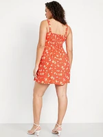 Fit & Flare Mini Dress