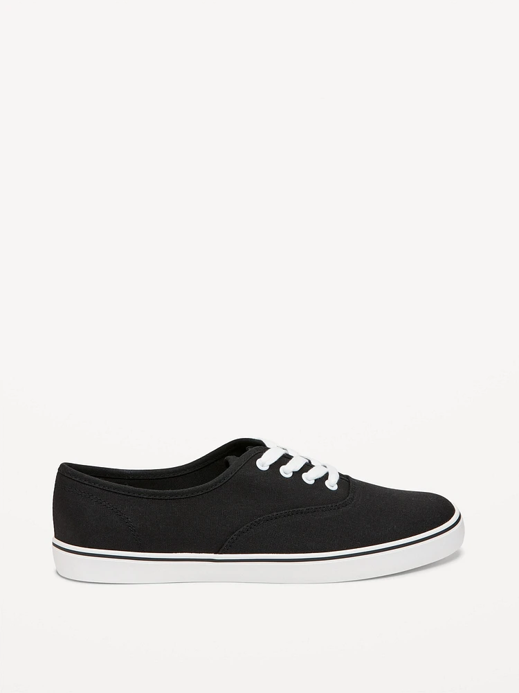 Canvas Prep Sneakers for Women