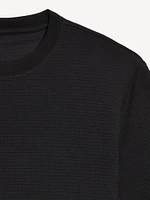 Waffle-Knit T-Shirt