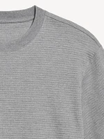 Waffle-Knit T-Shirt