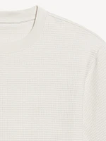 Waffle-Knit T-Shirt