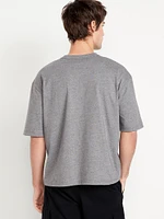 Garment-Dyed Cropped T-Shirt