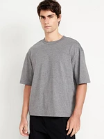 Garment-Dyed Cropped T-Shirt