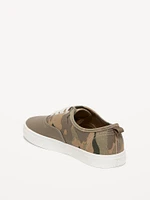 Canvas Lace-Up Sneakers for Boys