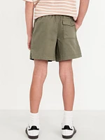 Above Knee Workwear Pull-On Shorts for Boys