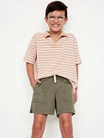 Above Knee Workwear Pull-On Shorts for Boys
