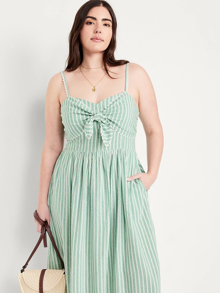Fit & Flare Midi Dress