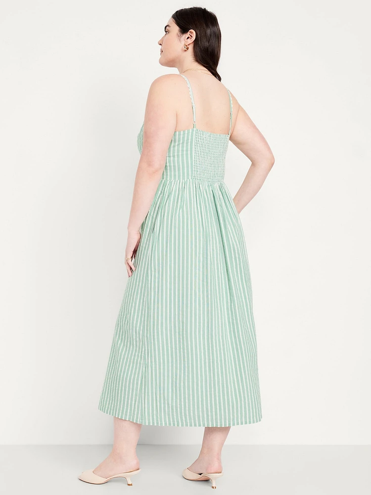 Fit & Flare Midi Dress