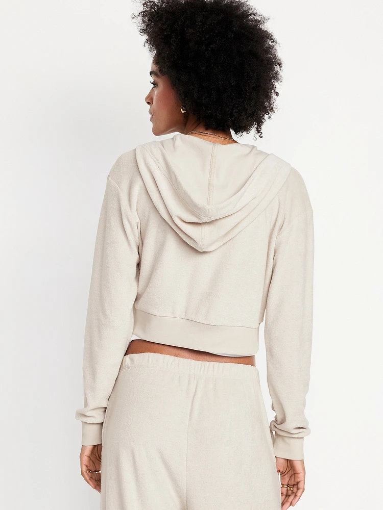 Terry Zip Hoodie