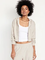 Terry Zip Hoodie
