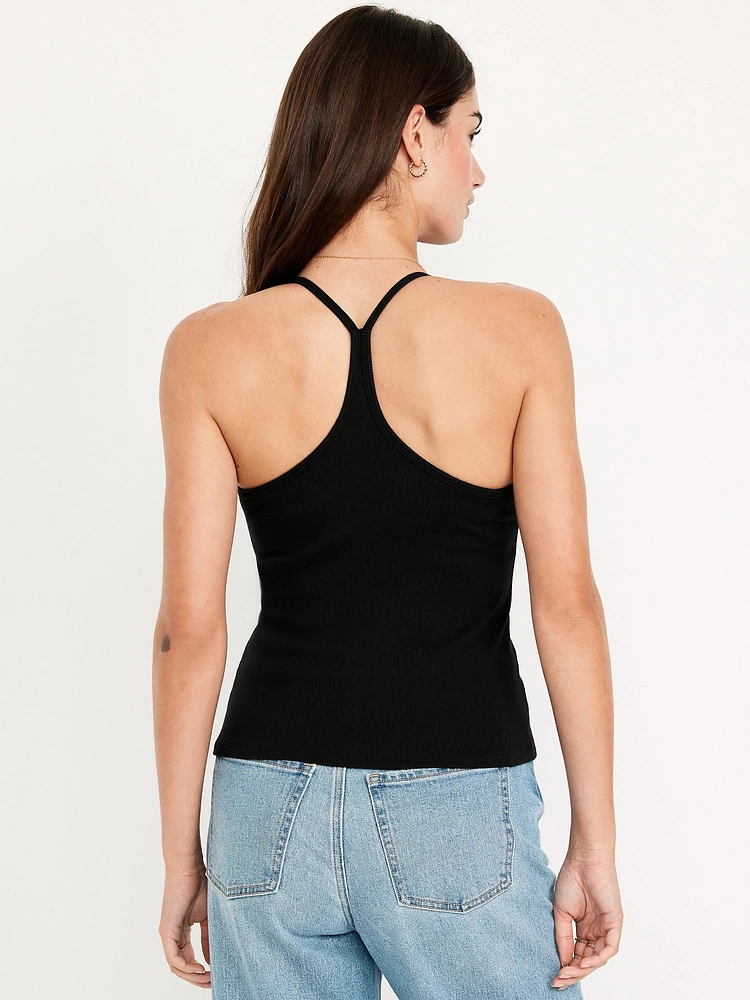 Racerback Crop Tank Top